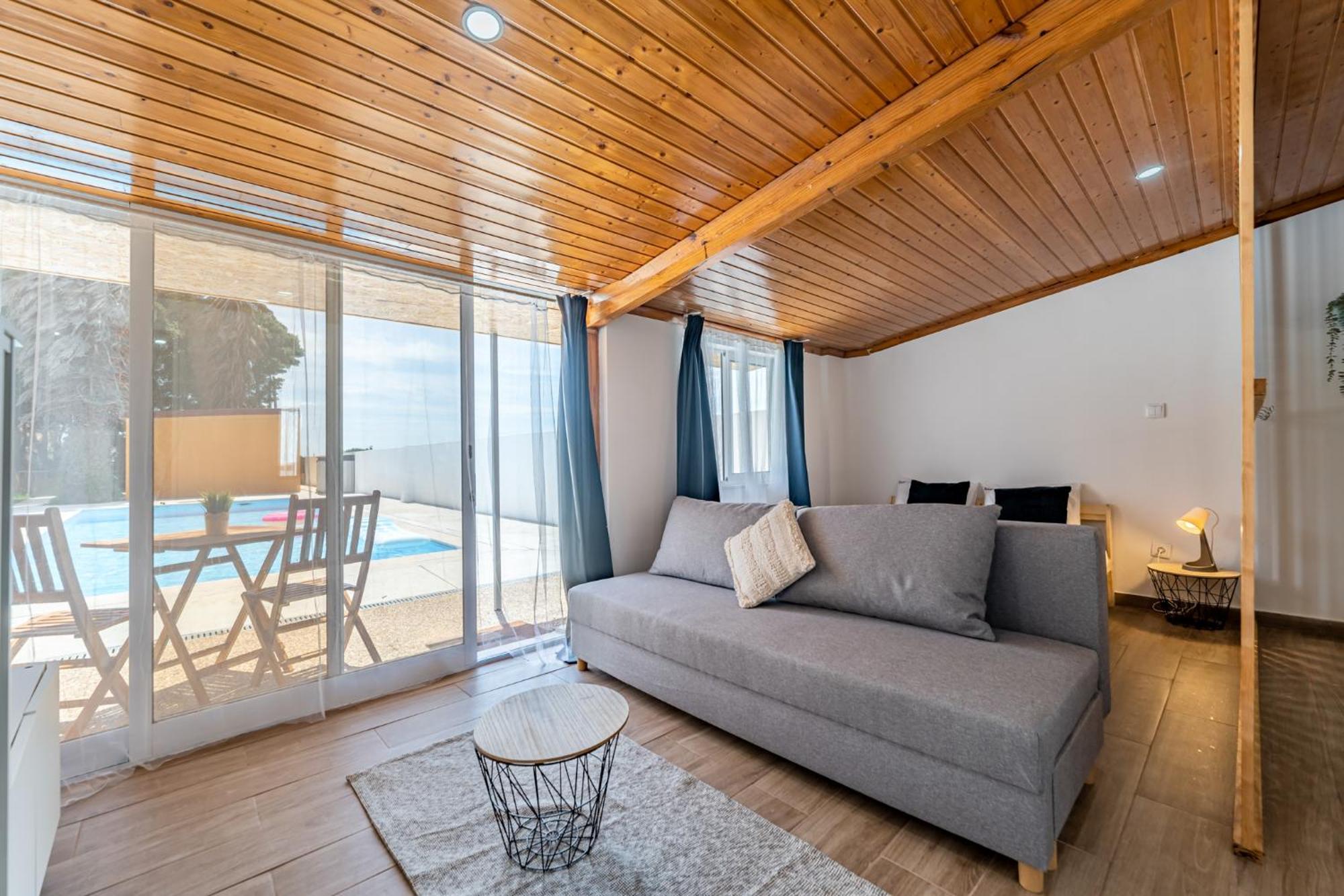 Apartamento Wake Up With The Sea Breeze- House With Pool Ap1 Lavra Exterior foto