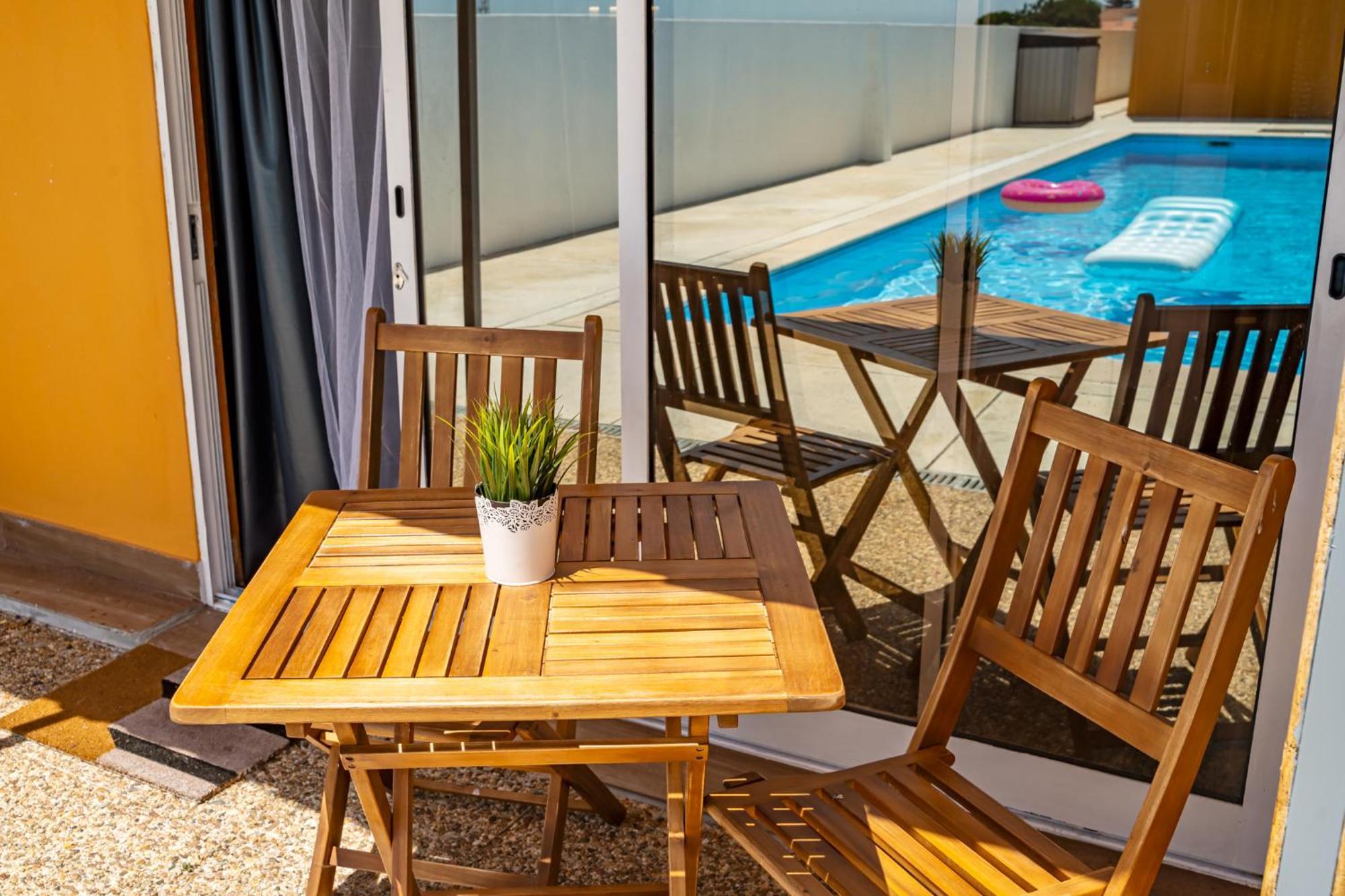 Apartamento Wake Up With The Sea Breeze- House With Pool Ap1 Lavra Exterior foto